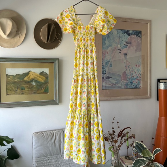 American Vintage Dresses & Skirts - 🌼 Handmade Vintage Maxi Dress 🌸 Sz Small